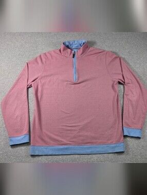 J.McLaughlin Men's Quarter-Zip Pullover Sweater Size Medium